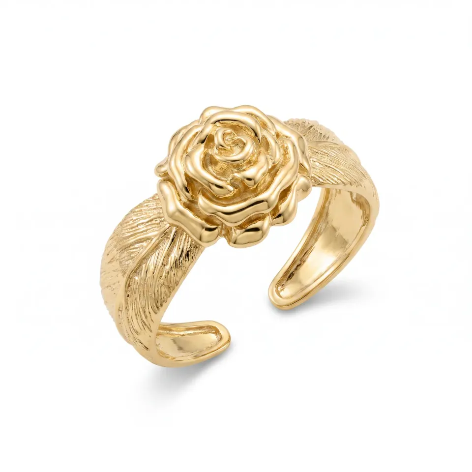 IOAKU Nostalgie Cuff armbånd gull rose
