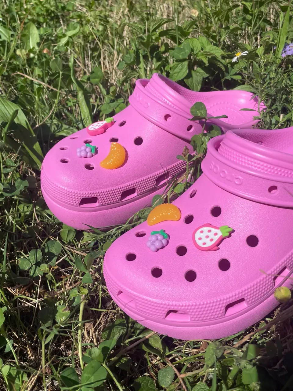 MiniKitty Fruit Charms croc-pynt frukt 4 varianter