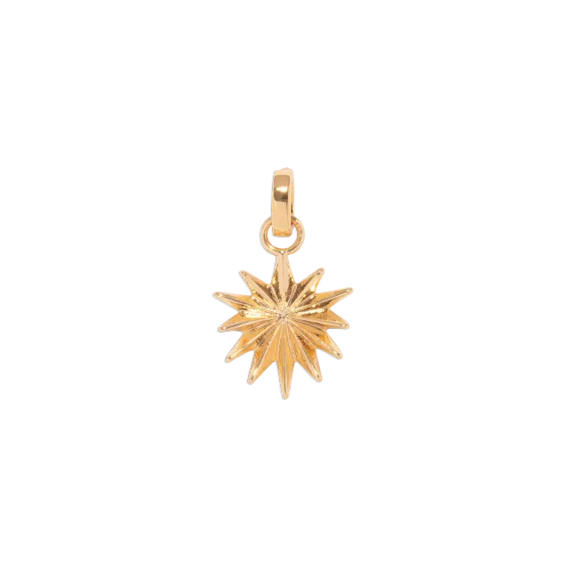 Loren Hope Starburst anheng gull stjerne 3,2 cm