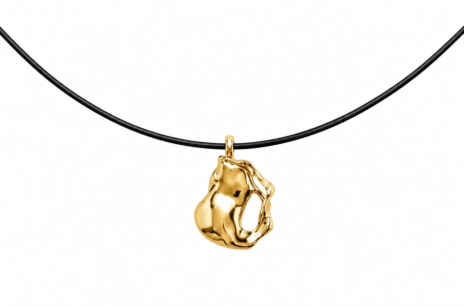 Wos Nomi Necklace Gold halskjede gull 100 cm langt