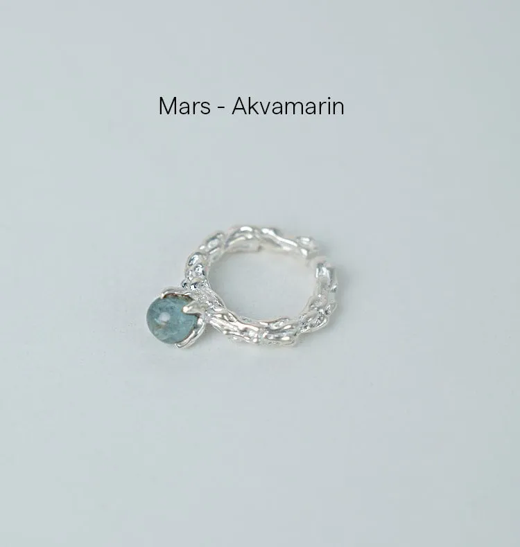 Wos Bedazzled Månedssten ring sølv 925