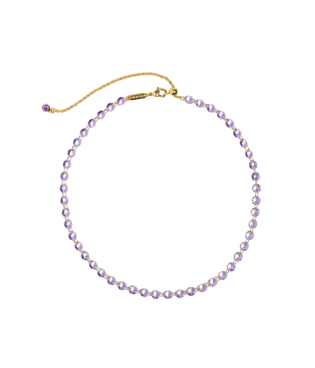 Loren Hope Avalon Violet halskjede 6 mm 40,6 cm