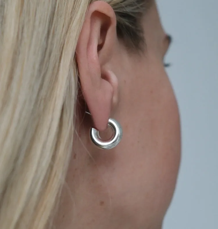 Wos Tess hoop 925 sølv 1,7 cm massiv
