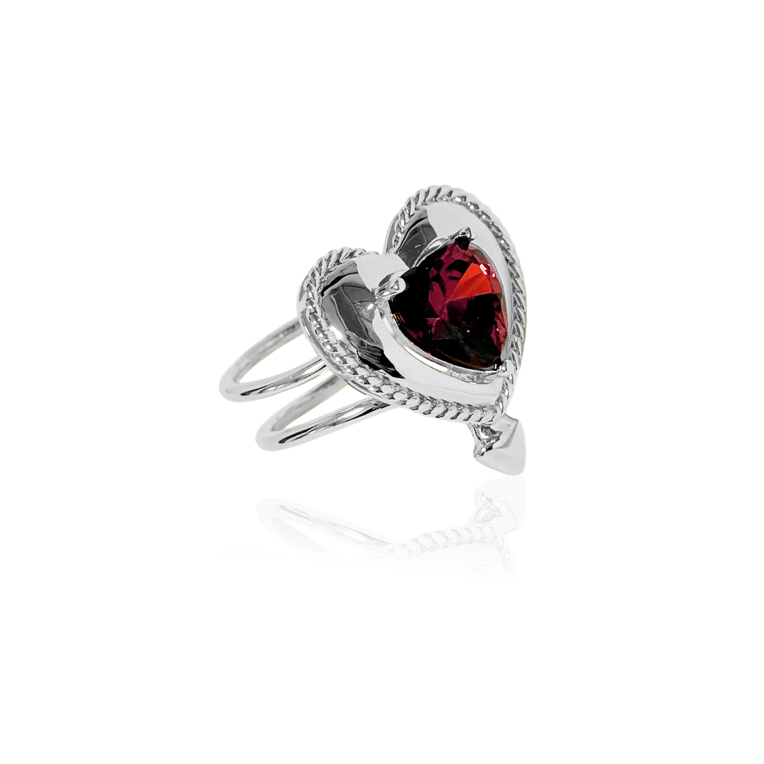 IOAKU Love Armor ring gull justerbar 2,5 cm