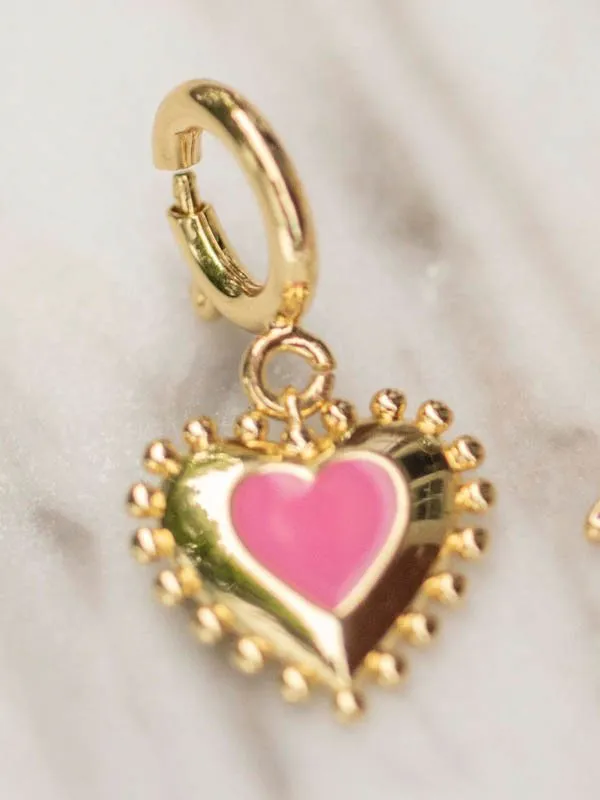 pfg Stockholm Heart berlock hjerte gull