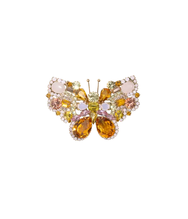 Loren Hope Medium Butterfly brosje Topaz unika