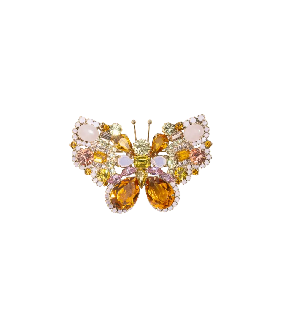 Loren Hope Medium Butterfly brosje Topaz unika