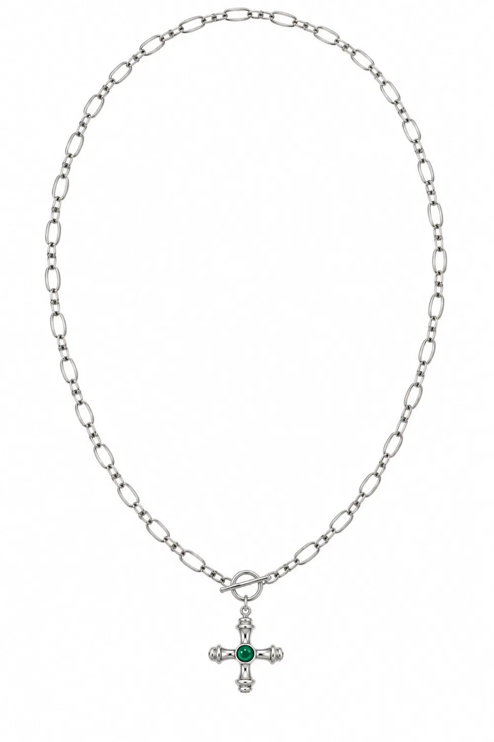 Wos Maria Necklace langt halskjede sølv 90 cm