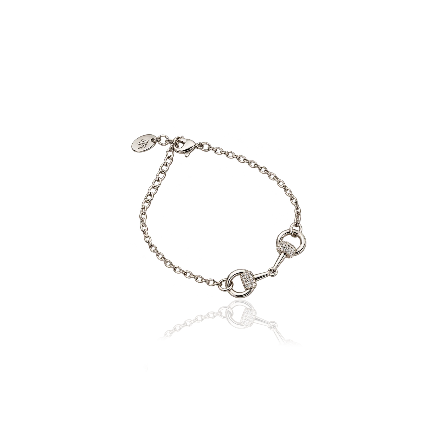 IOAKU Horsebit Thin armbånd gull messing