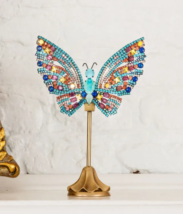 Loren Hope Empress Butterfly dekor aqua 20 cm