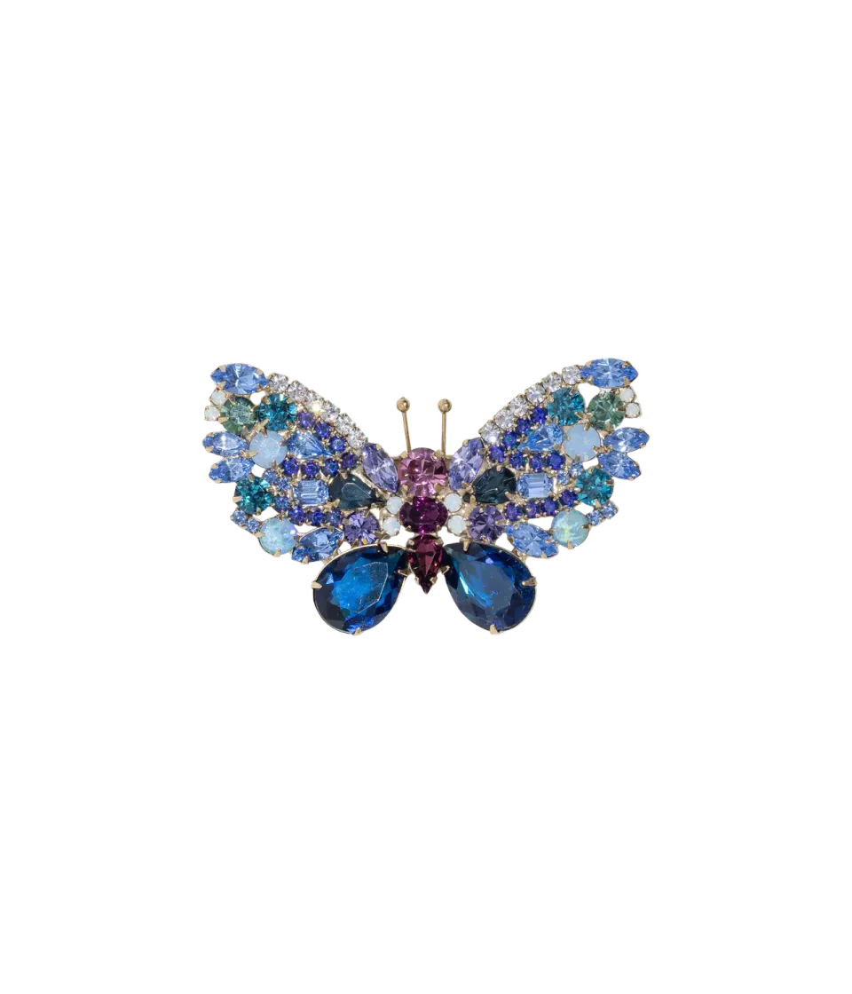 Loren Hope Butterfly Medium brosje montana ametyst