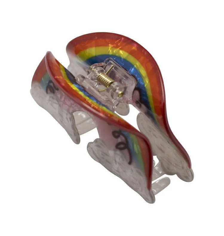 Wos Rainbow hårspenne multi 8,5 cm