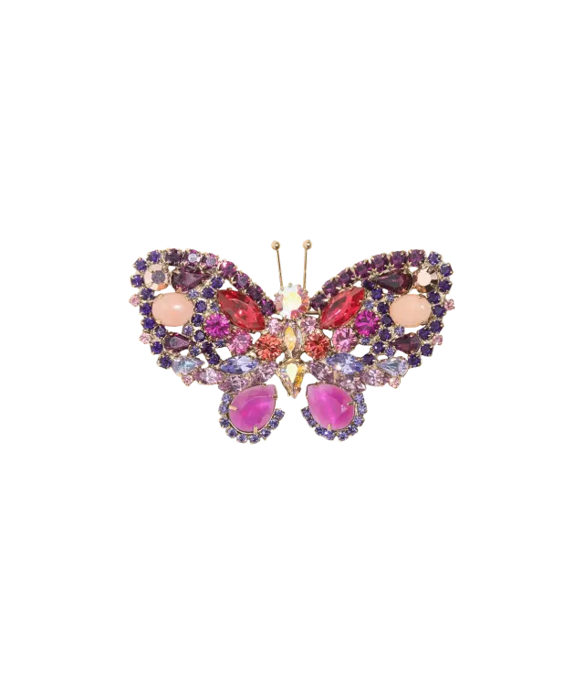 Loren Hope Medium Butterfly brosje Rose unik