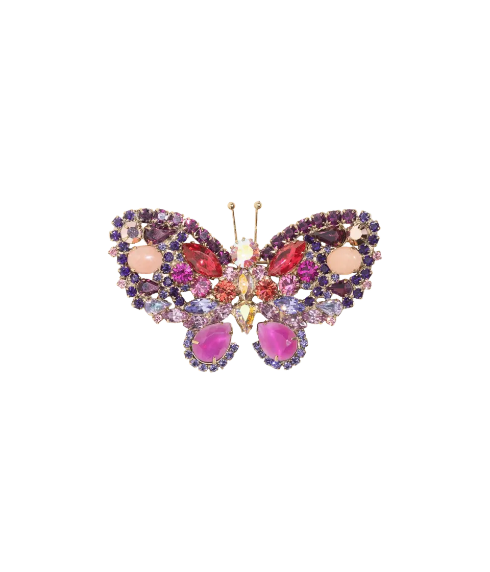 Loren Hope Medium Butterfly brosje Rose unik
