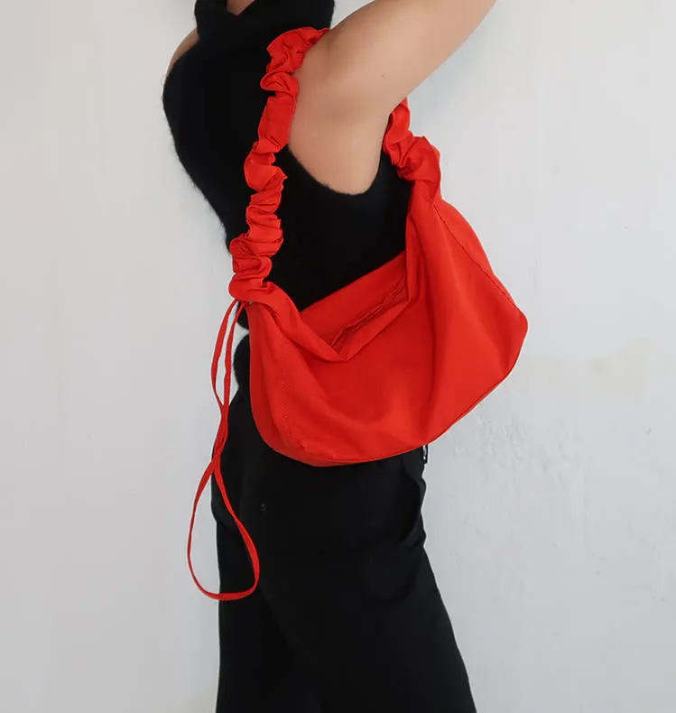 Wos Tilda håndveske nylon oransje rød flame
