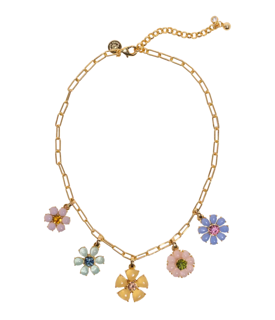 Loren Hope Talia Charm halskjede Multi 6-i-1 blomst