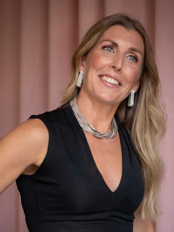 pfg Stockholm Samantha øredobber sølv glitrende