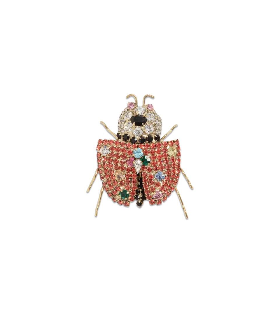 Loren Hope Lilly the Ladybug brosje multi gaveklar