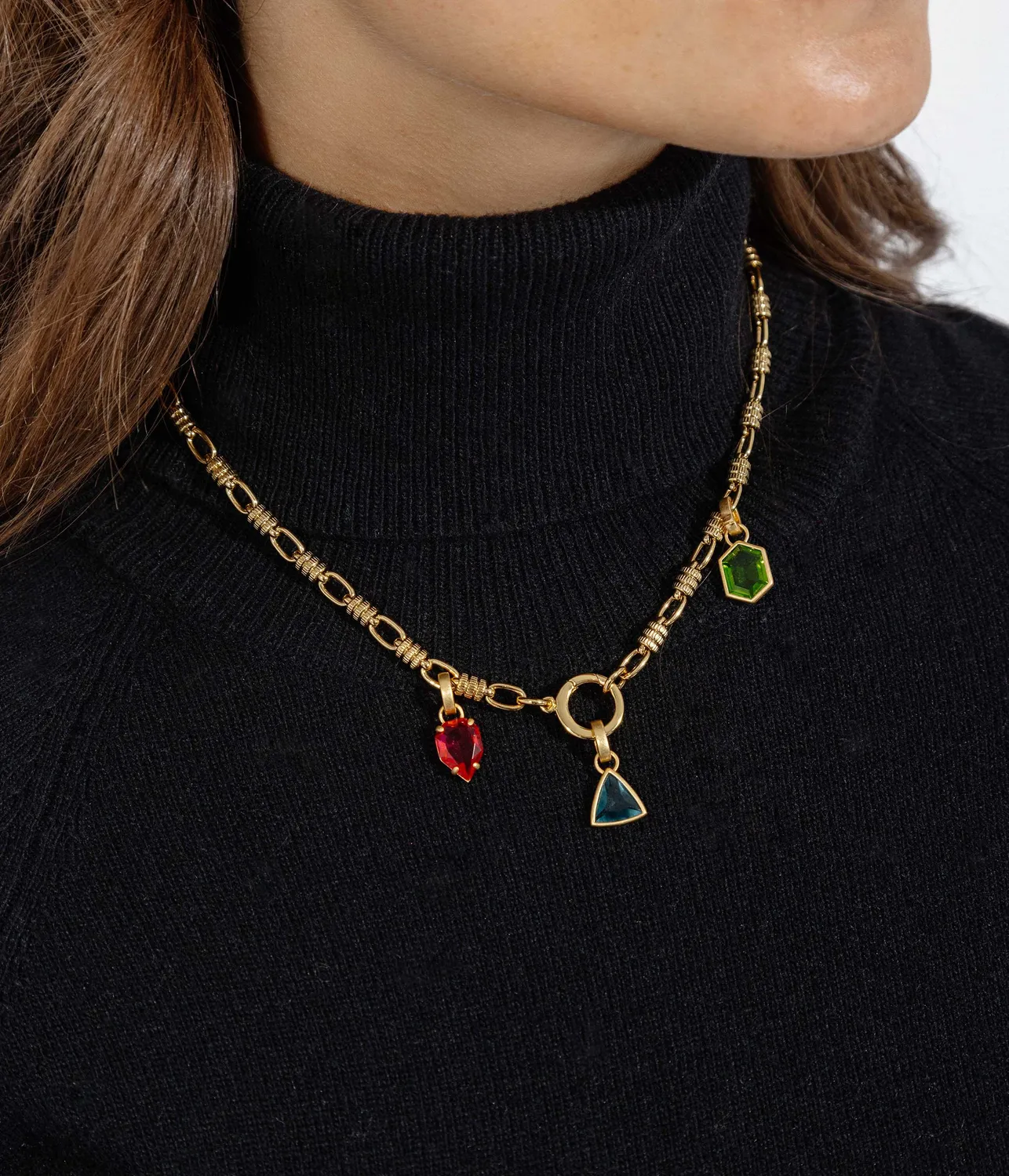 Loren Hope Ellis Charm Trio anheng multi 3-pakn glass