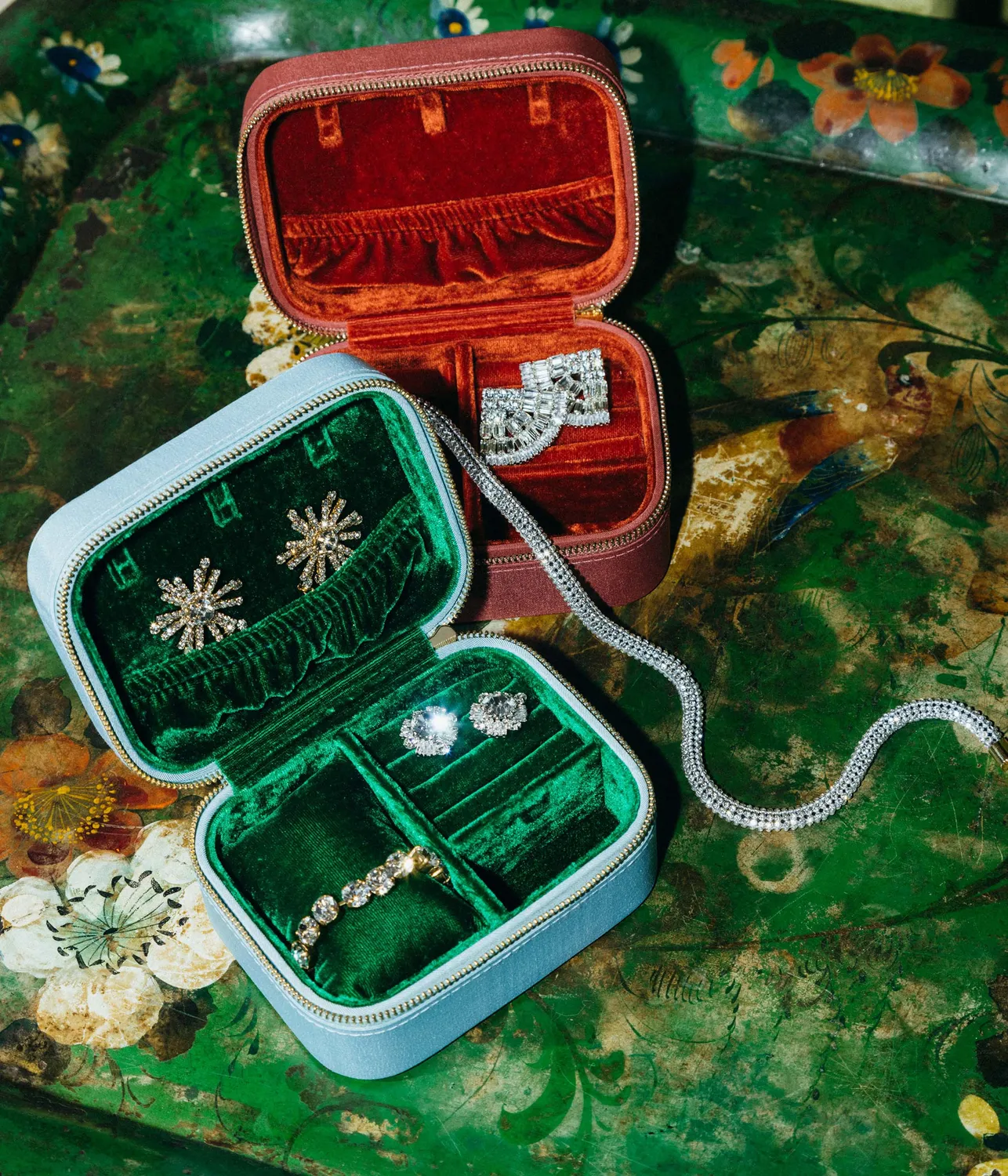 Loren Hope Travel Case smykkeskrin Dusty Rose