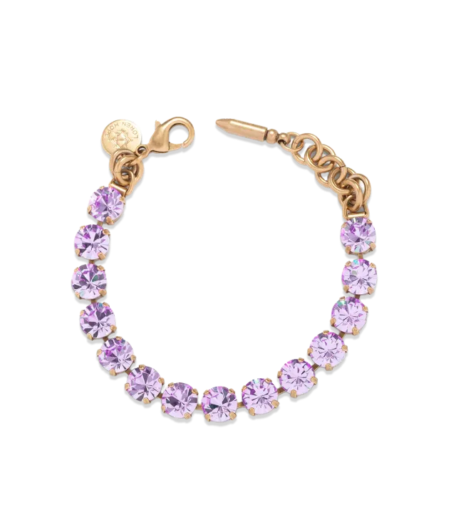 Loren Hope Arista armbånd Fiolett glass 16,5 cm