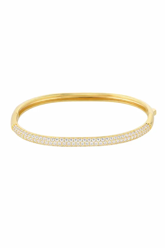 Janne Formoe Cecilie armring strass forgylt
