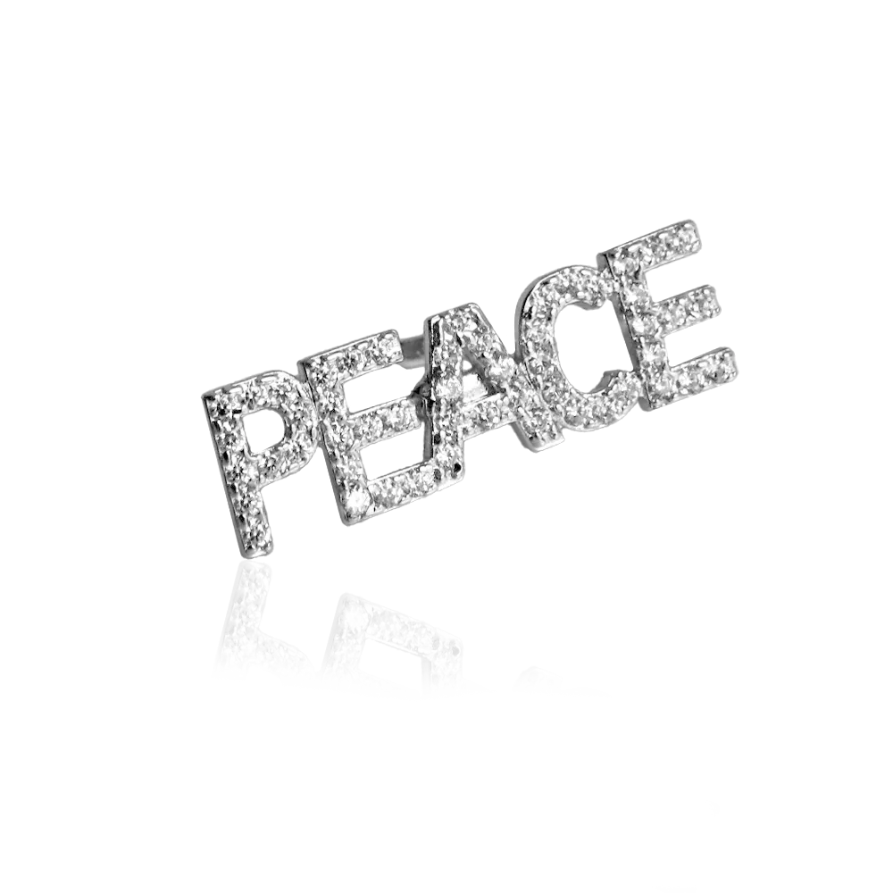 IOAKU Statement Sparkle Ring Peace ring justerbar