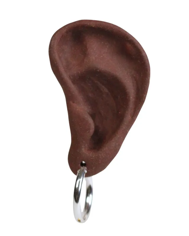 Wos WOS UP Basic Hoop creol sølv 3 mm singel