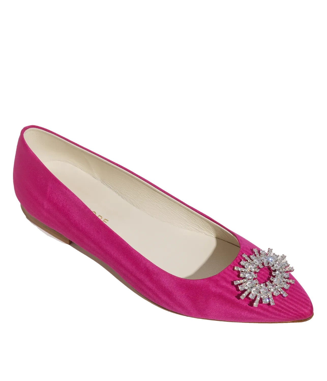 Loren Hope Stevie ballerina rosa silke str 37-41 spiss