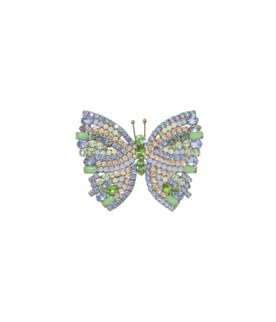Loren Hope Medium Butterfly brosje peridot 14 cm