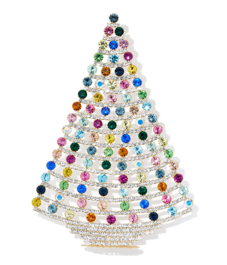 Loren Hope Gumdrop juletrepynt gull multi 21 cm