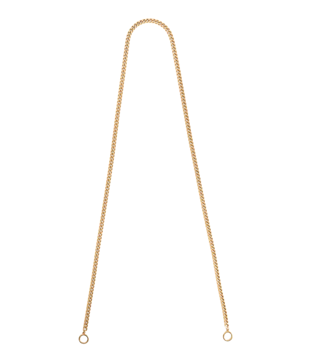 Loren Hope Curb Chain veskerem gull 120 cm