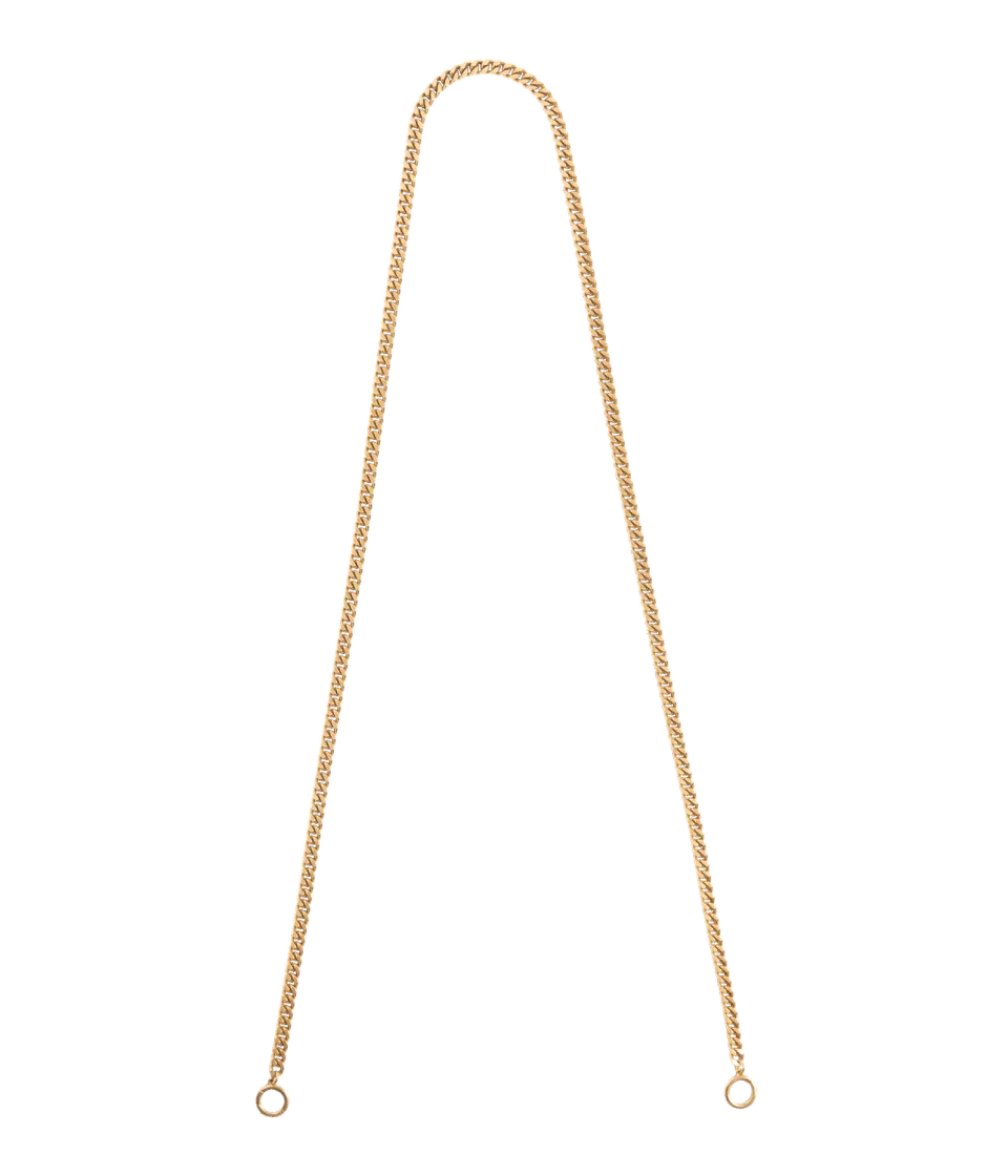Loren Hope Curb Chain veskerem gull 120 cm