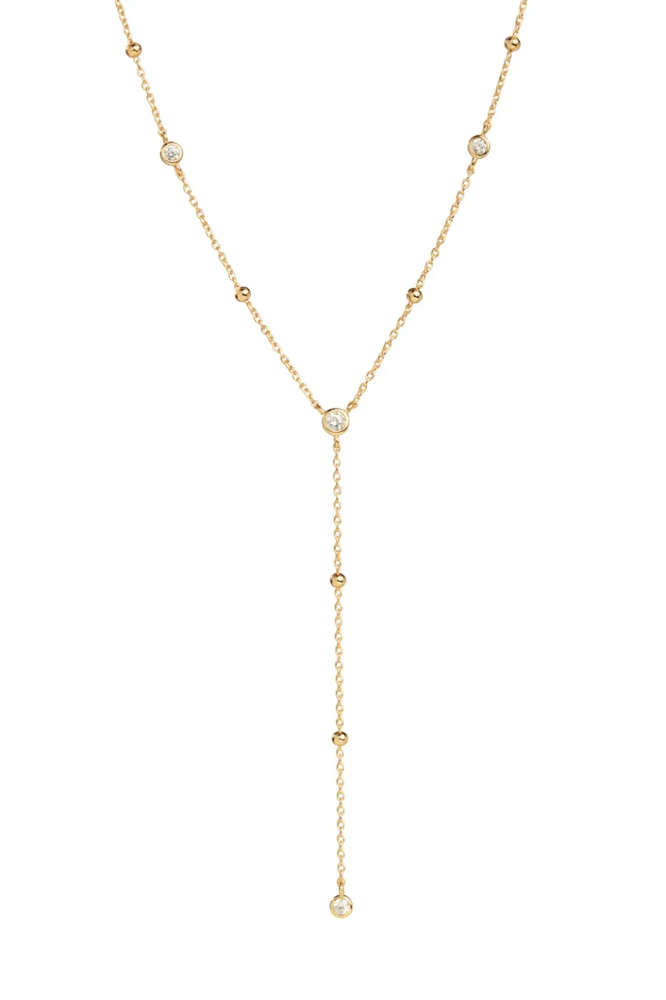 Janne Formoe Sarah halskjede 40+3 cm zirkonia