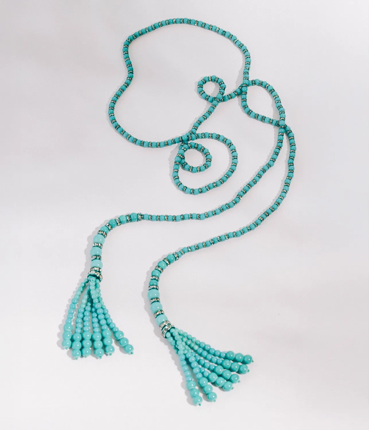 Loren Hope Greer Tassel Lariat halssmykke turkis