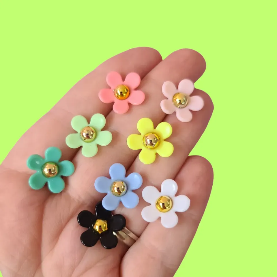 MiniKitty Flowers skopynt blomst crocs 8 farger