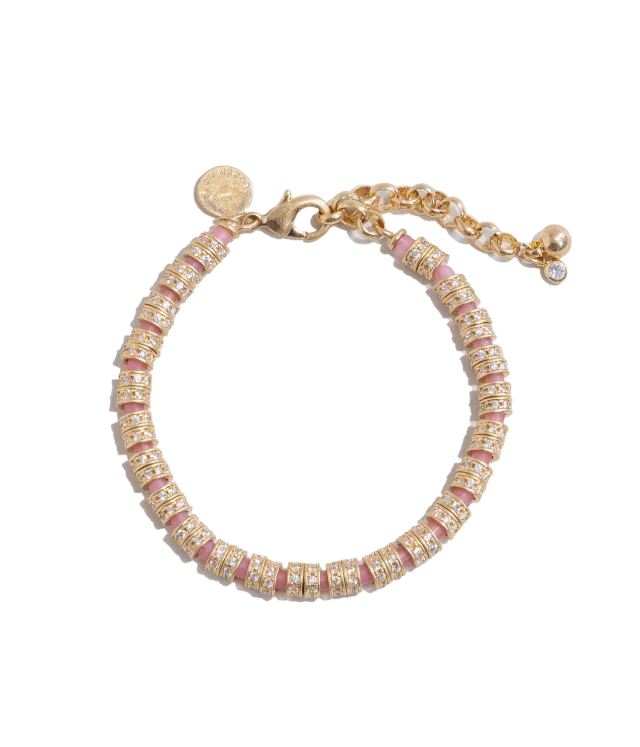 Loren Hope Manon Bracelet armbånd korall cz
