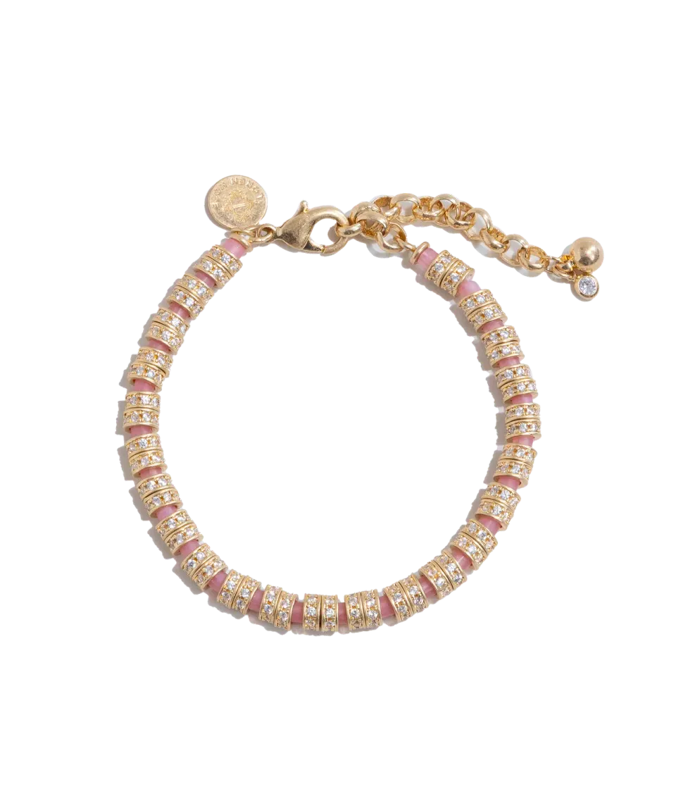 Loren Hope Manon Bracelet armbånd korall cz