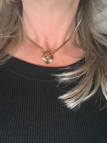 Loren Hope Gold Heart Charm anheng hjerte forgylt