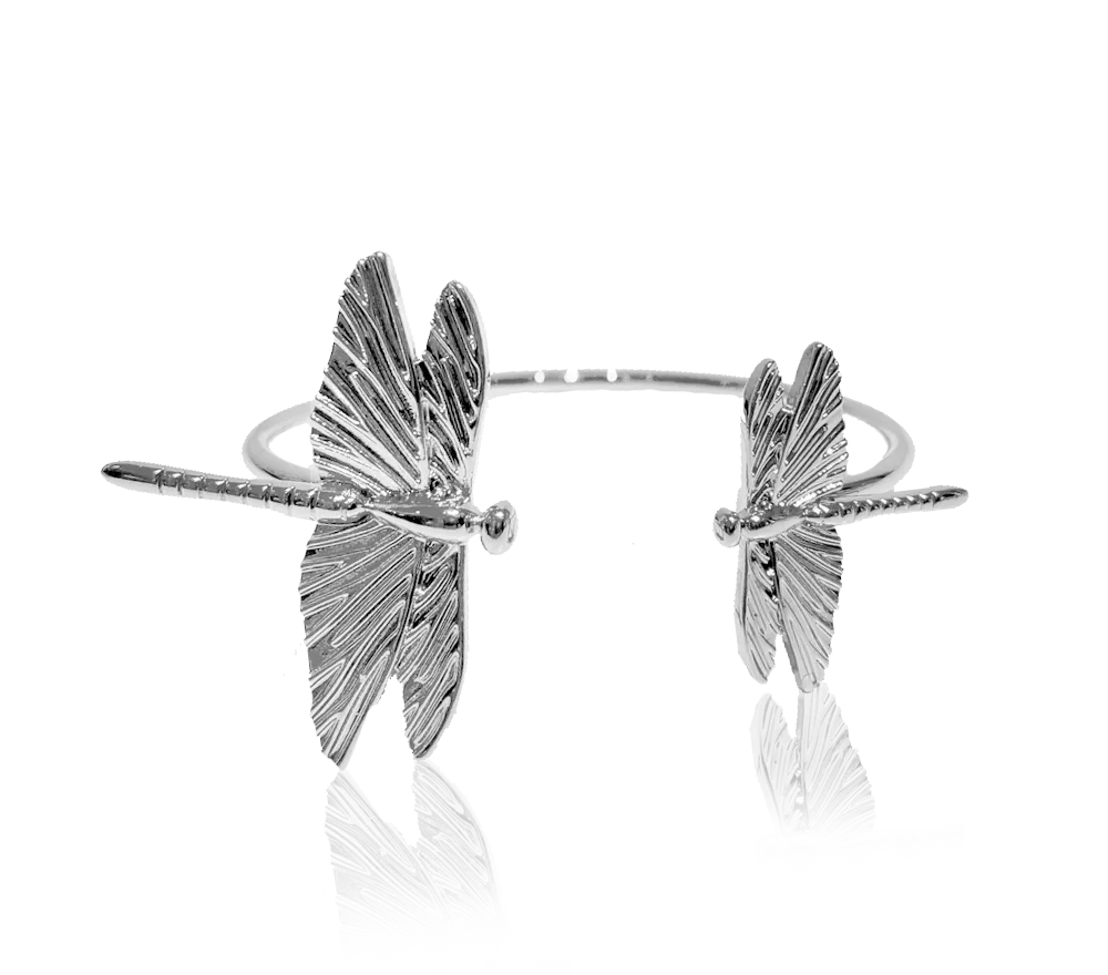 IOAKU Dragonfly Cuff armbånd gull 15 cm statement