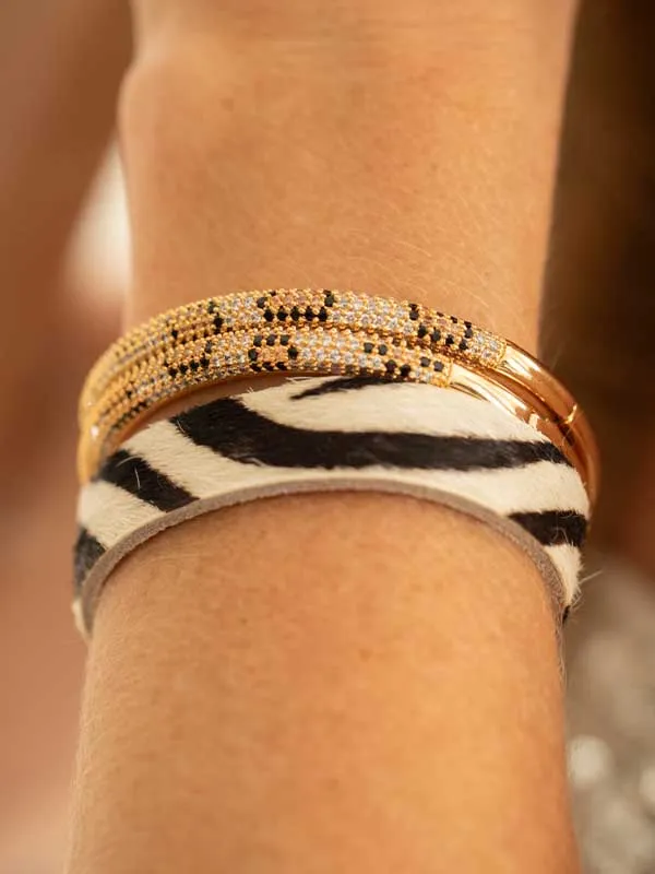 PFG Stockholm Fab Leo armband gnistrende brud