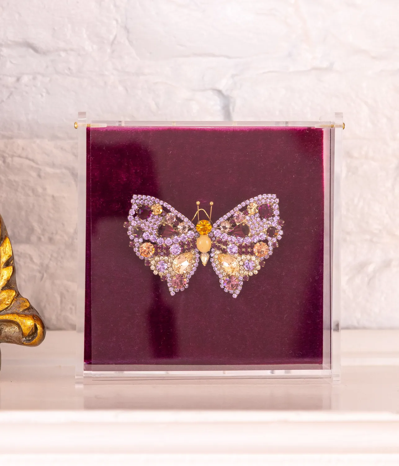Loren Hope Medium Butterfly brosje ametyst one-of-a-kind