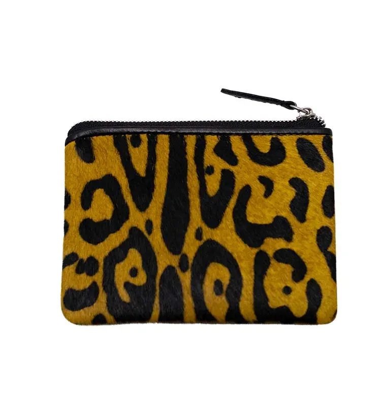 Wos WOS UP Keeper lommebok leopard skinn
