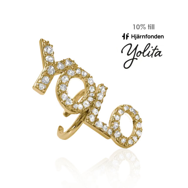 IOAKU Yolo Sparkle Vertical ring gull justerbar
