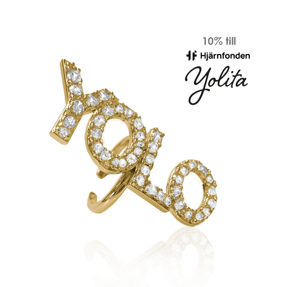 IOAKU Yolo Sparkle Vertical ring gull justerbar
