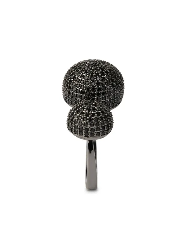 pfg Stockholm Frida ring svart cubic zirconia