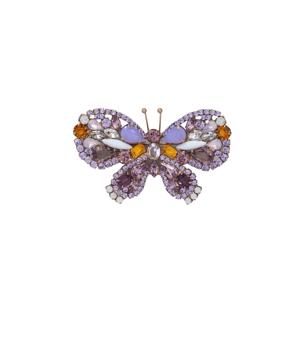 Loren Hope Butterfly Trio brosje lilla 3-pak vintage