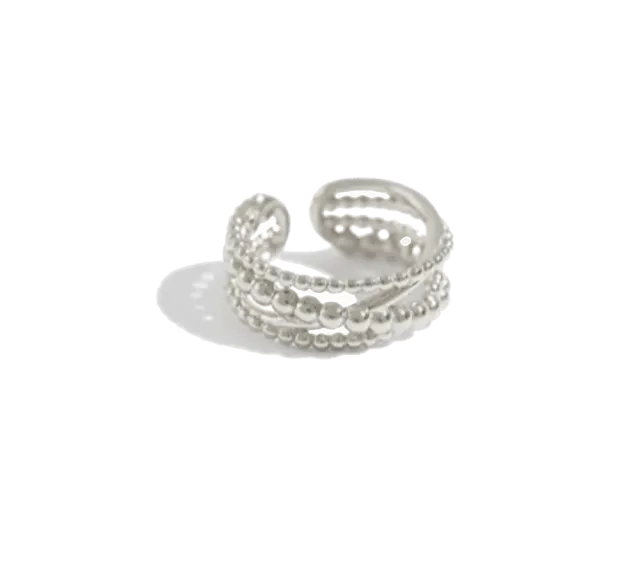 IOAKU Berry ring gull justerbar 50 mm