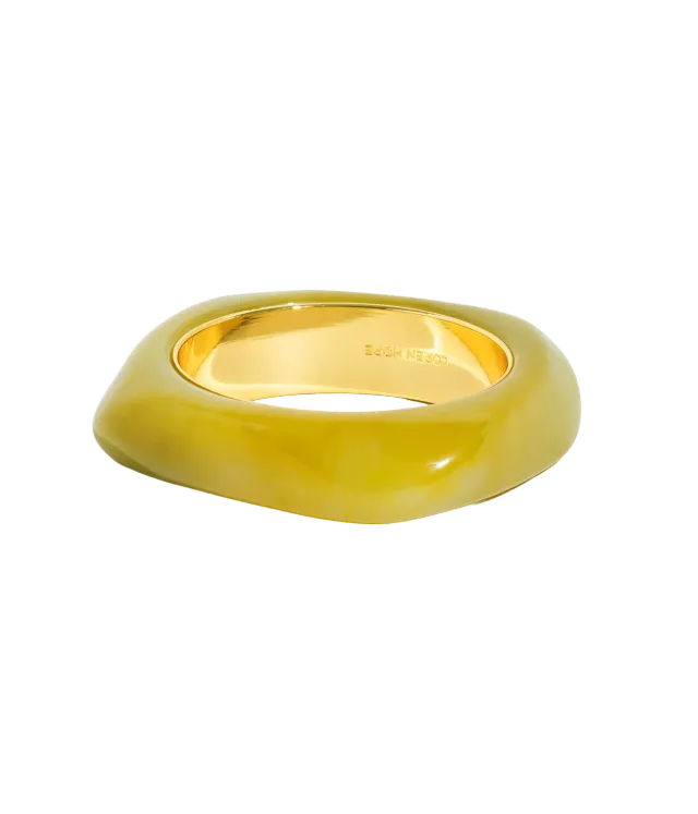 Loren Hope Paloma armbånd Chartreuse resin