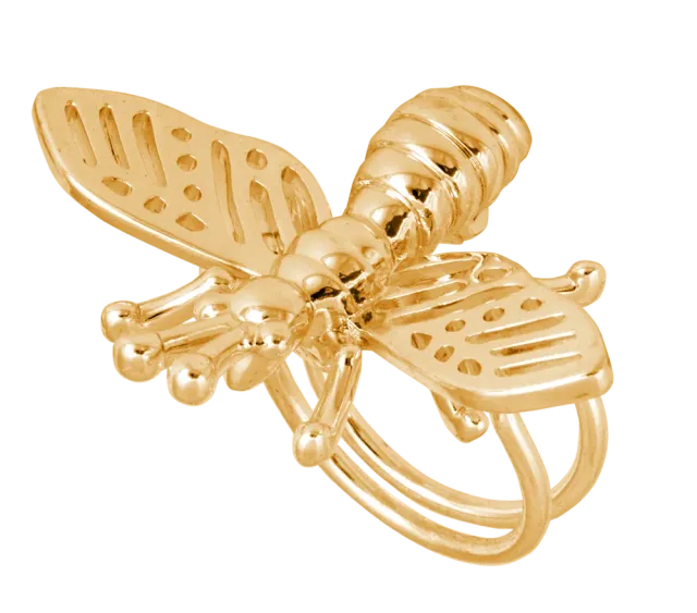 IOAKU Insect ring gull justerbar statement